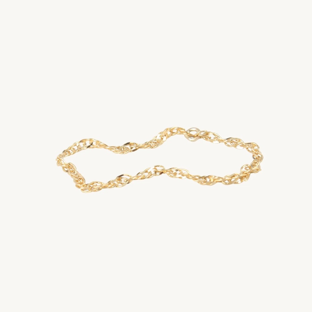 Catbird Twisted Rope Gold Ring